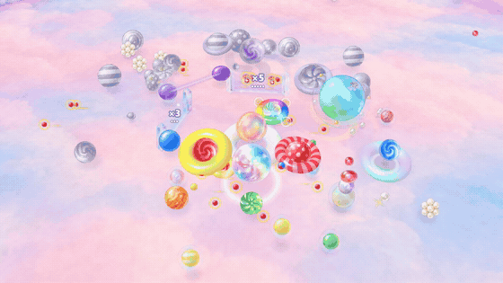 Candy orbs defending the nest with crystal fences